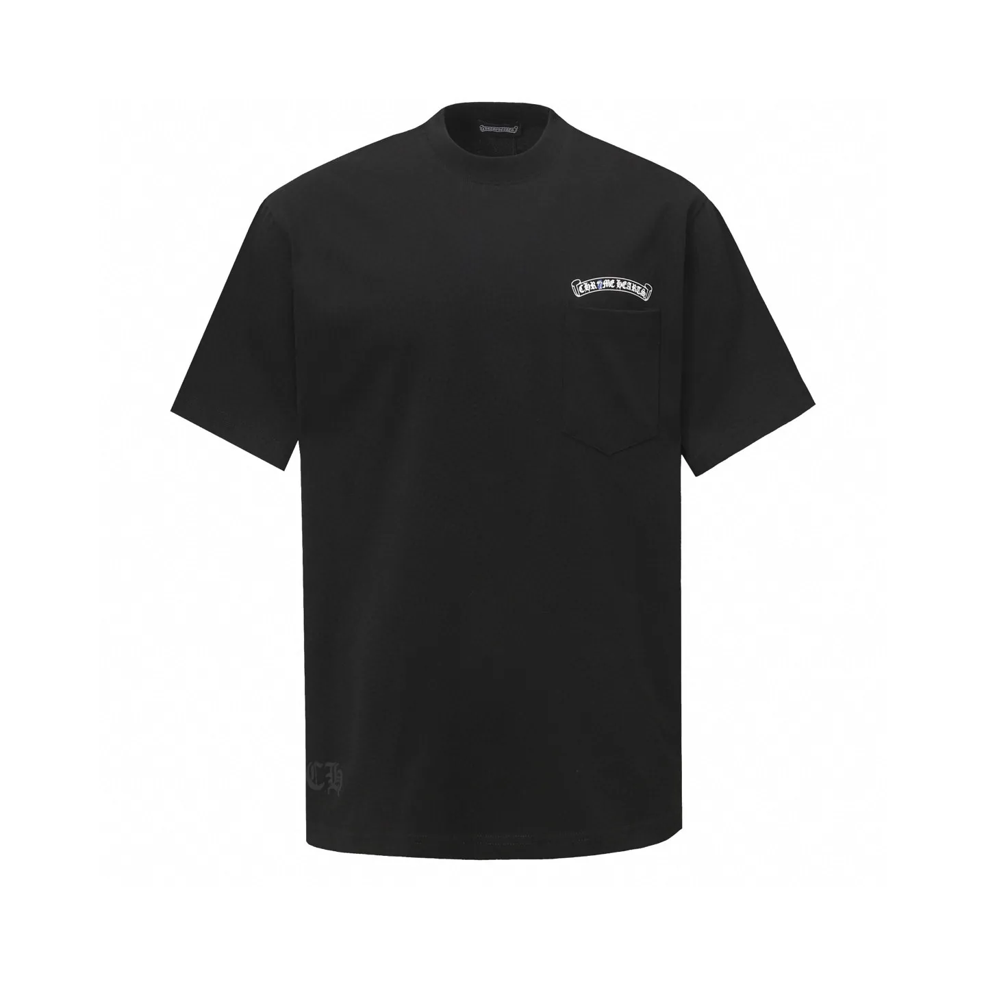 🅿️170 CH | Crow Heart Sanskrit Printed Letters T-shirt Short Sleeve Loose fit high-density knitting, fabric 280g double yarn, 1*1 double yarn thread, soft and comfortable feel, no deformation, os dropped shoulders loose fit, same style for men and women Color: Black White Size: XS-L